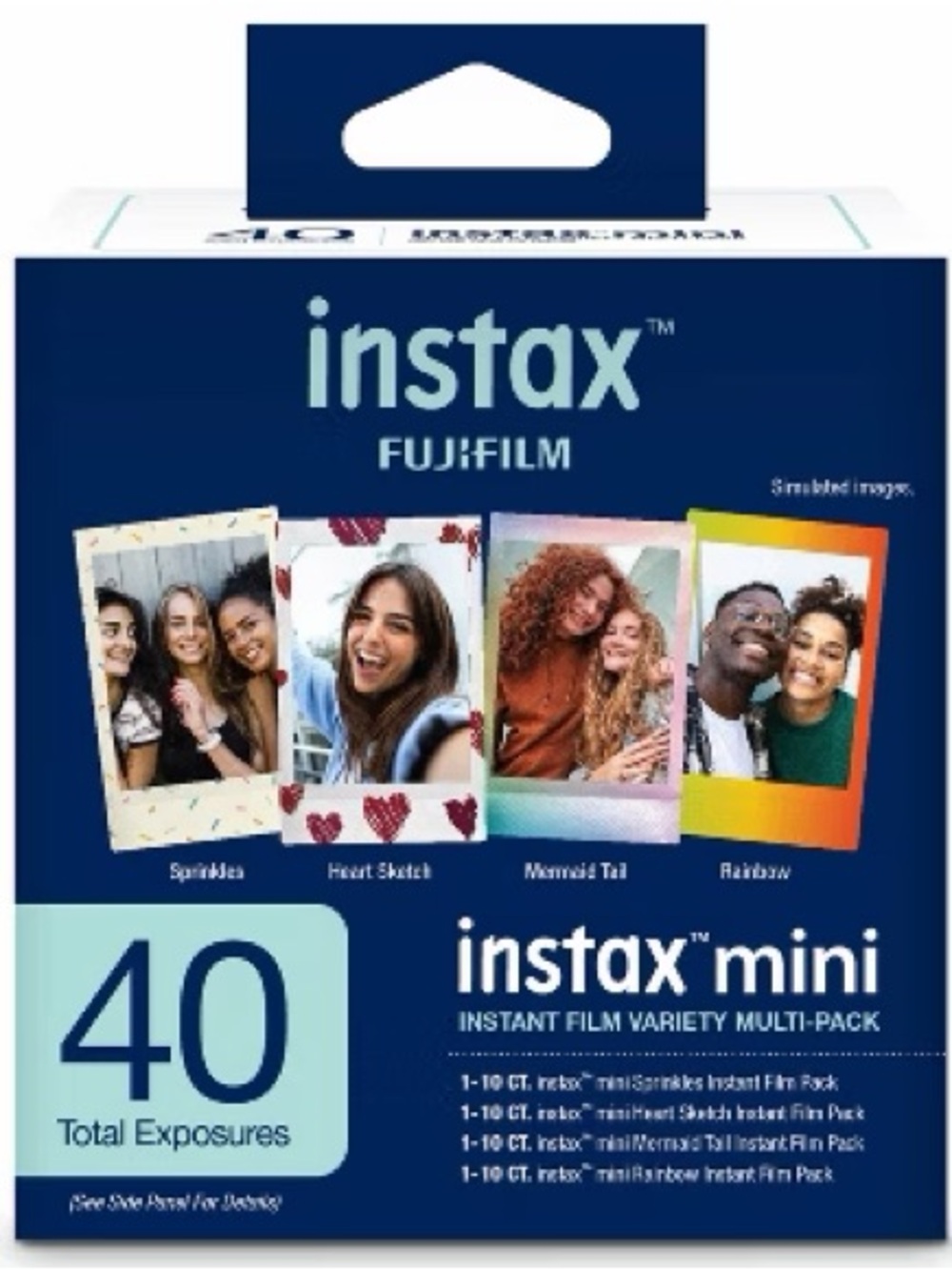 Fujifilm instax 40 Count Variety Pack Film